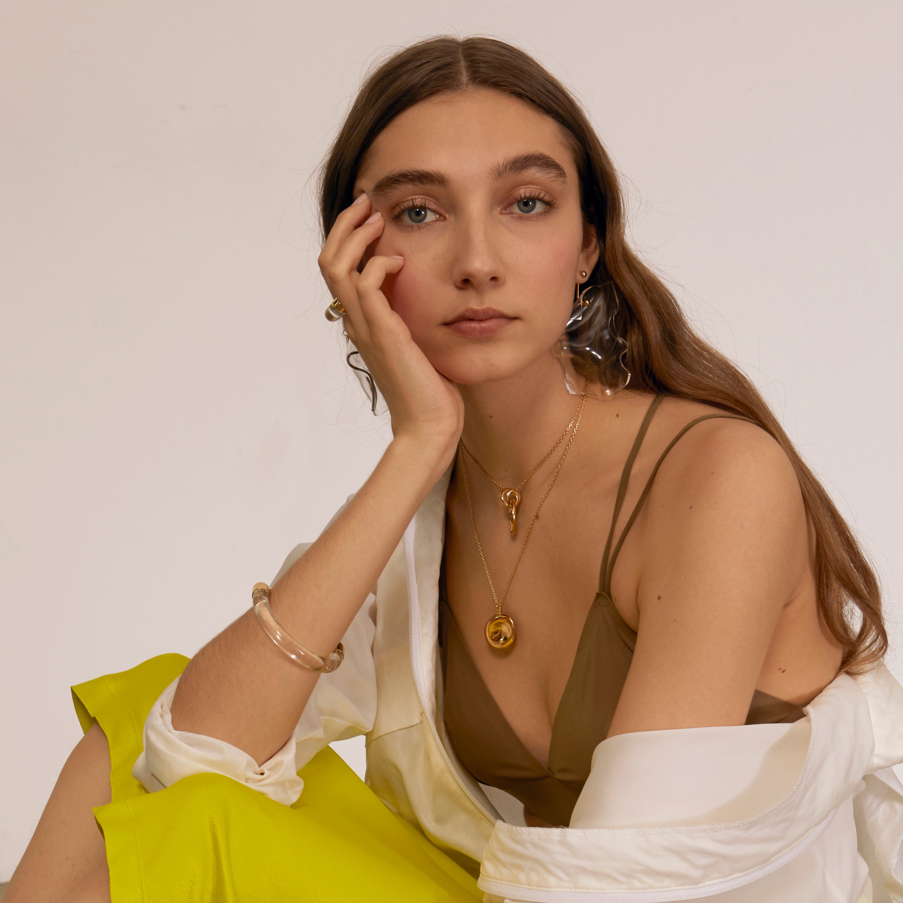 Lady Grey Jewelry Link Ring in Gold