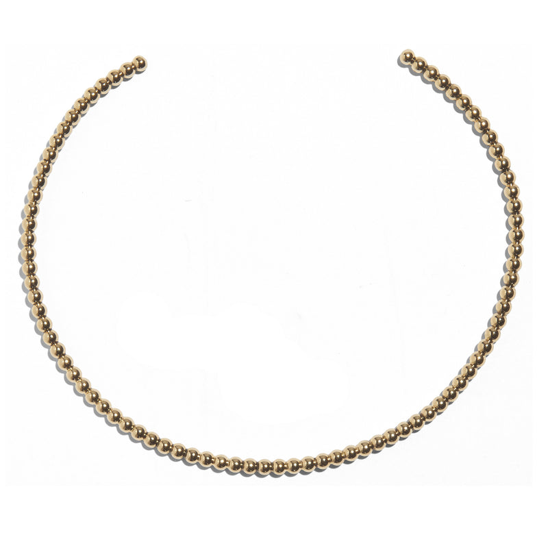 Lady Grey Jewelry Pearled Collar in Gold