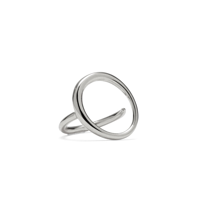 Lady Grey Jewelry Roe Ring in Rhodium