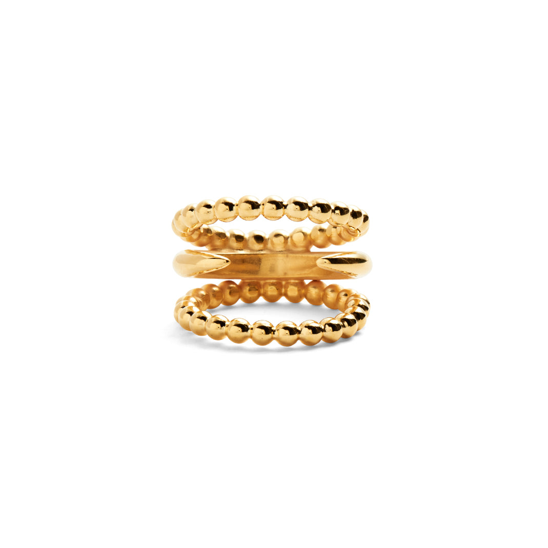 Lady Grey Jewelry Split Ophidia Ring in Gold