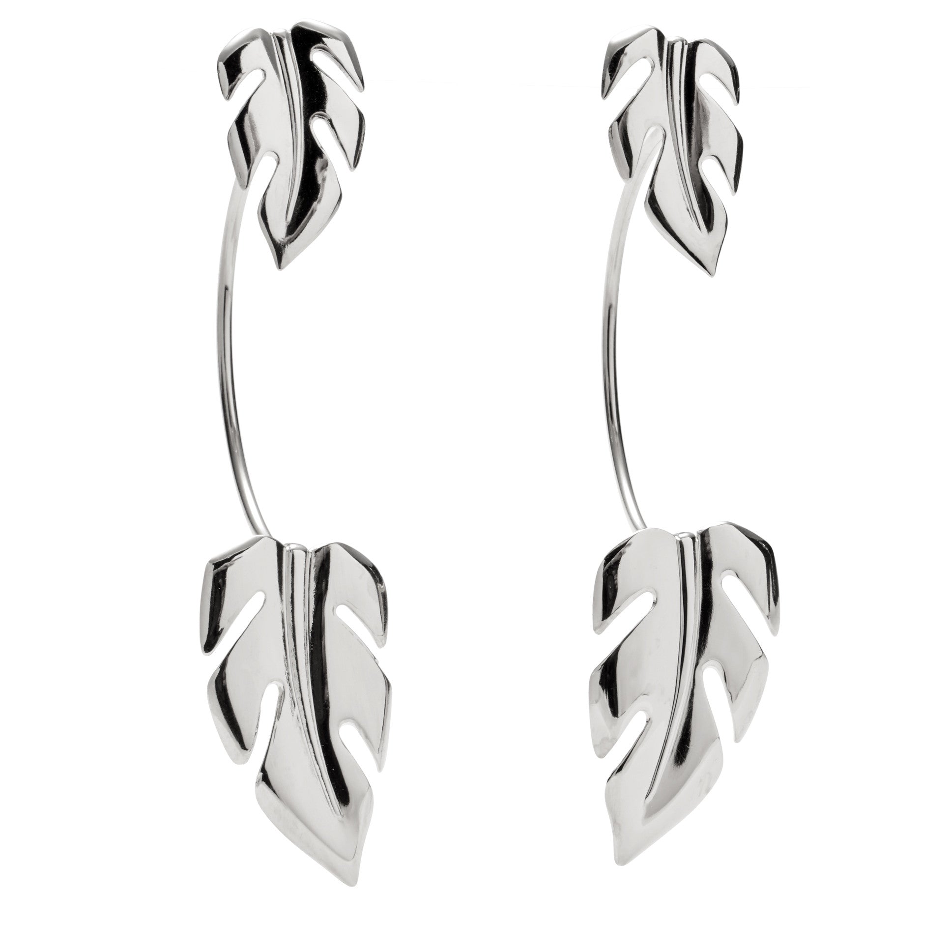 Lady Grey Jewelry Stera Earrings in Silver