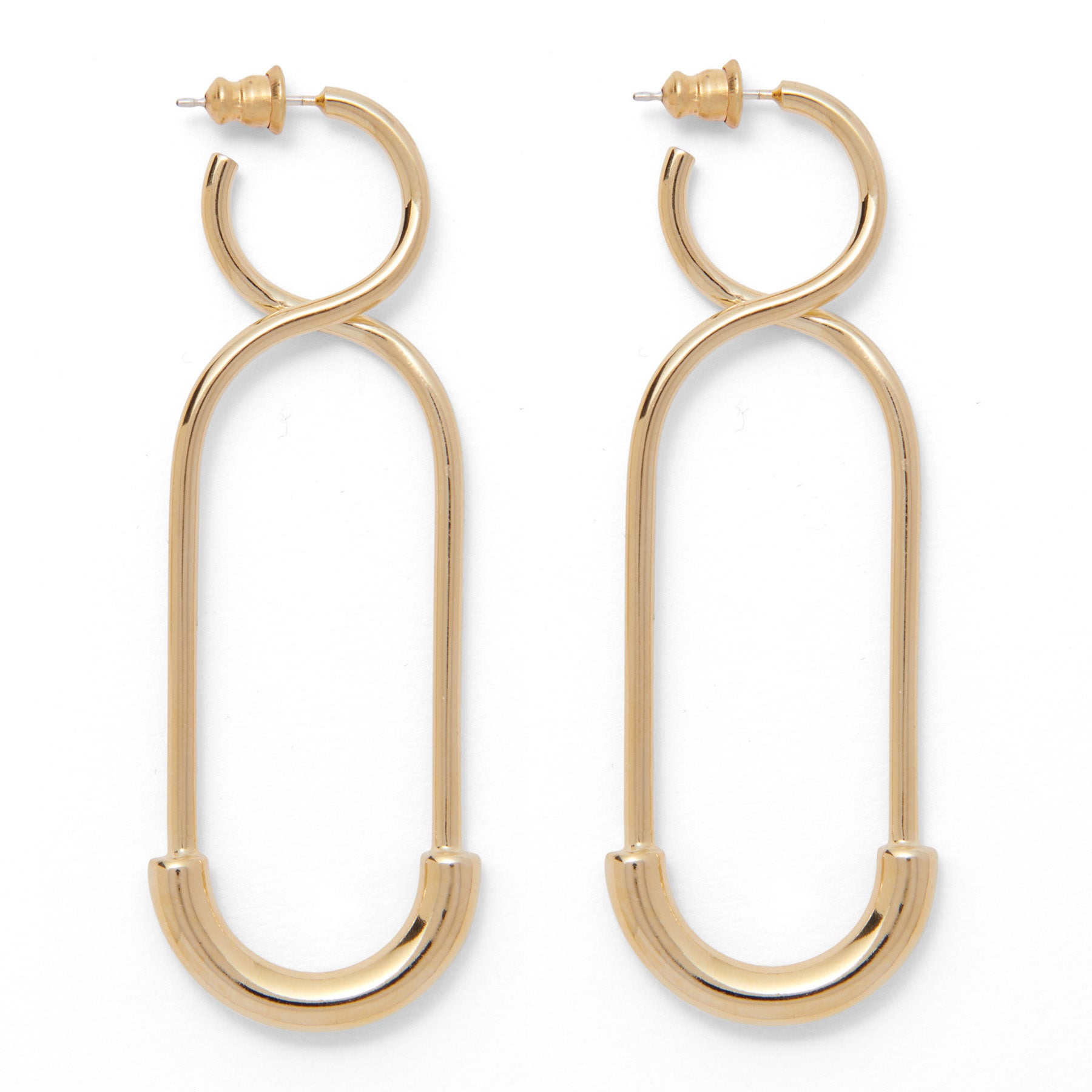 The 88 Earring in Gold