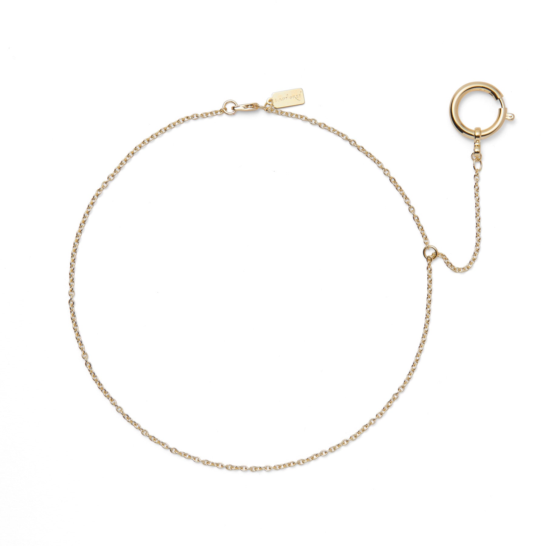 Lady Grey Jewelry The Earring Necklace in Gold