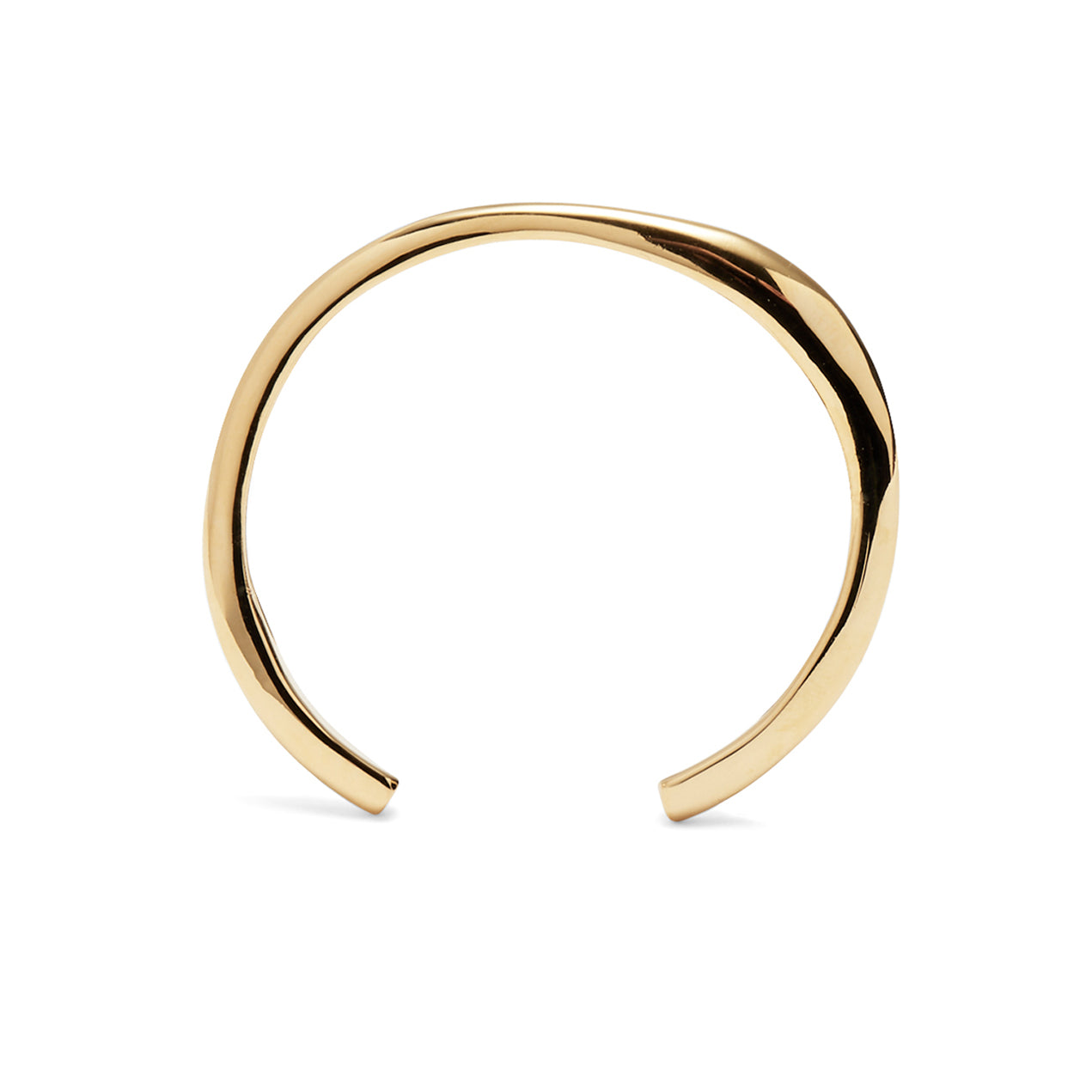 Lady Grey Jewelry Thin Organic Cuff in Gold