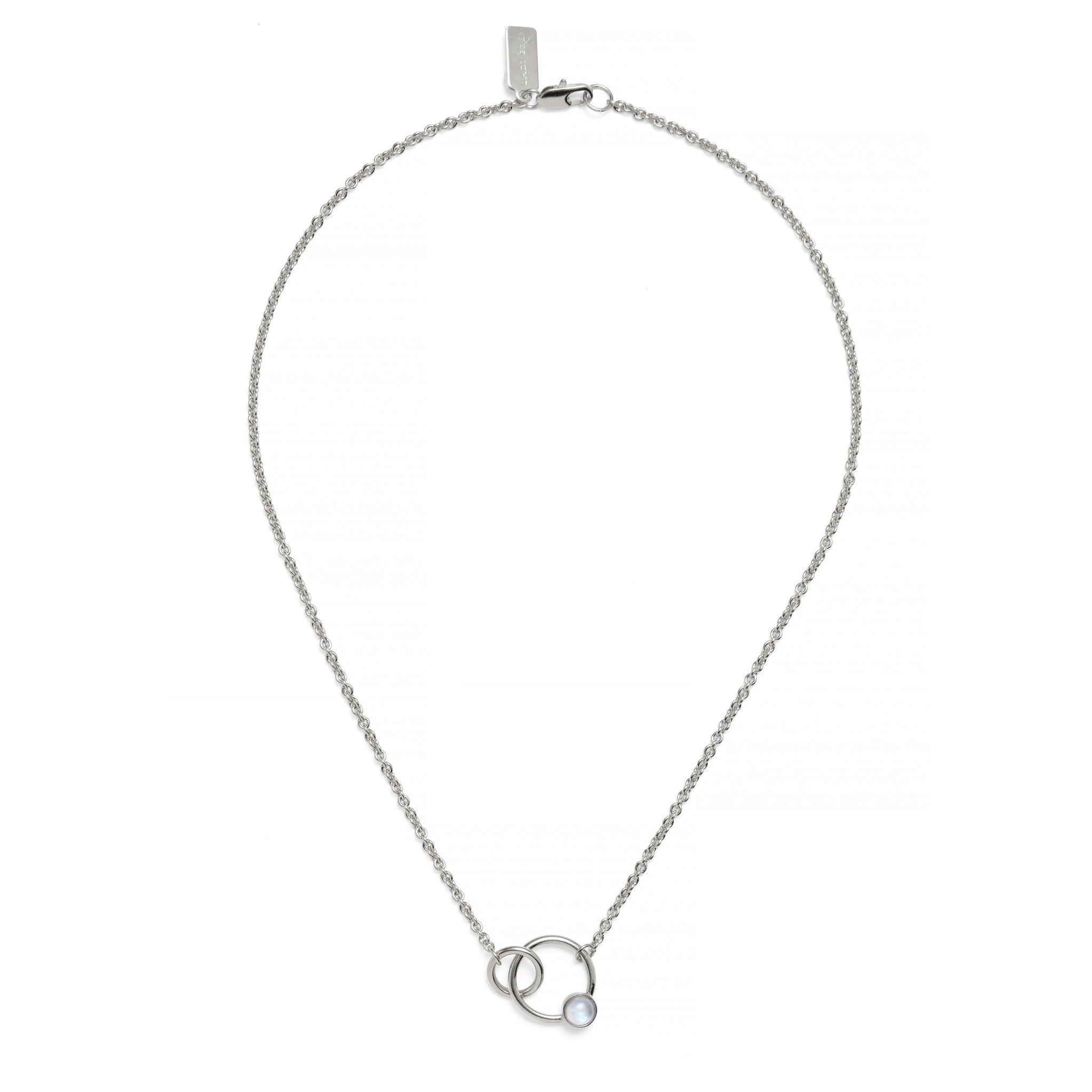 Lady Grey Jewelry Torsion Necklace in Silver