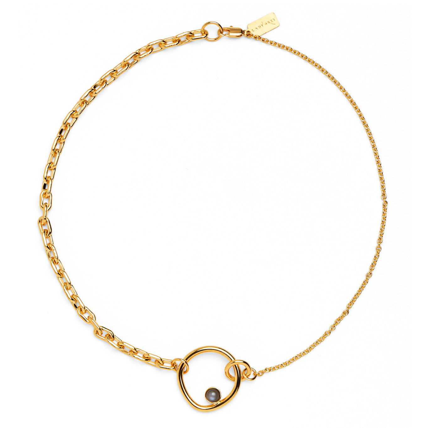 Lady Grey Jewelry Revolve Necklace in Gold