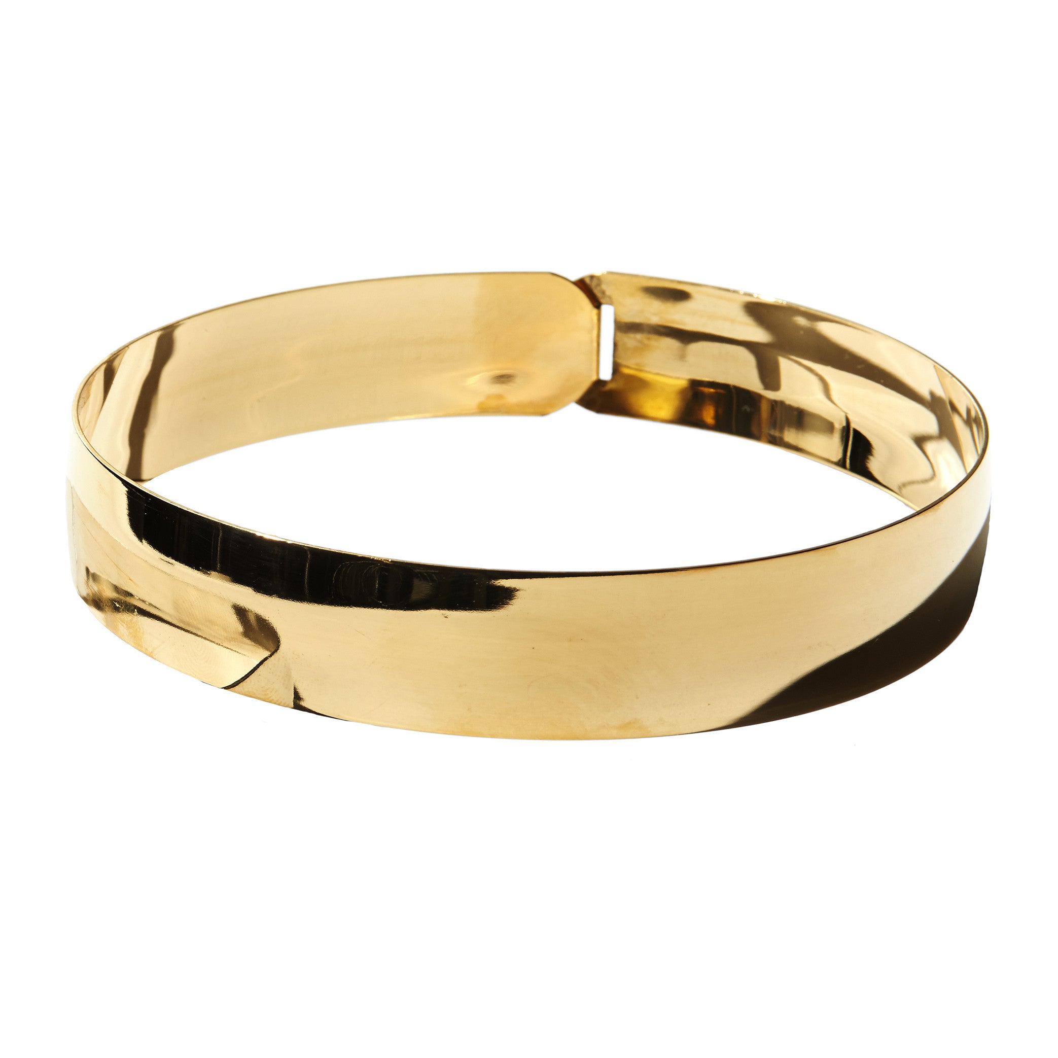 Lady Grey Minimal Choker in Gold