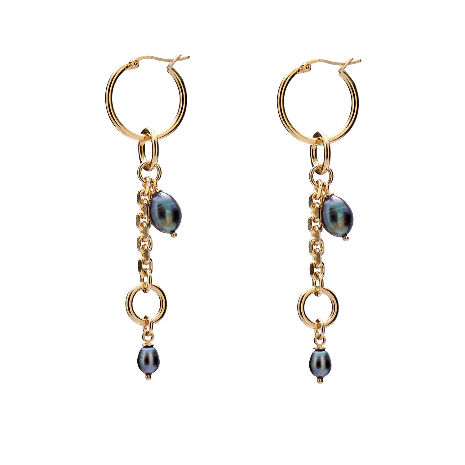 Rain Earring in Gold