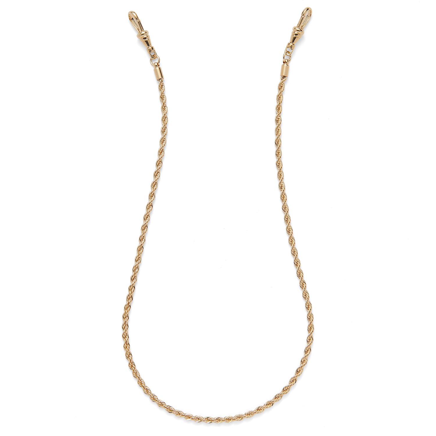 Rope Mask Chain in Gold