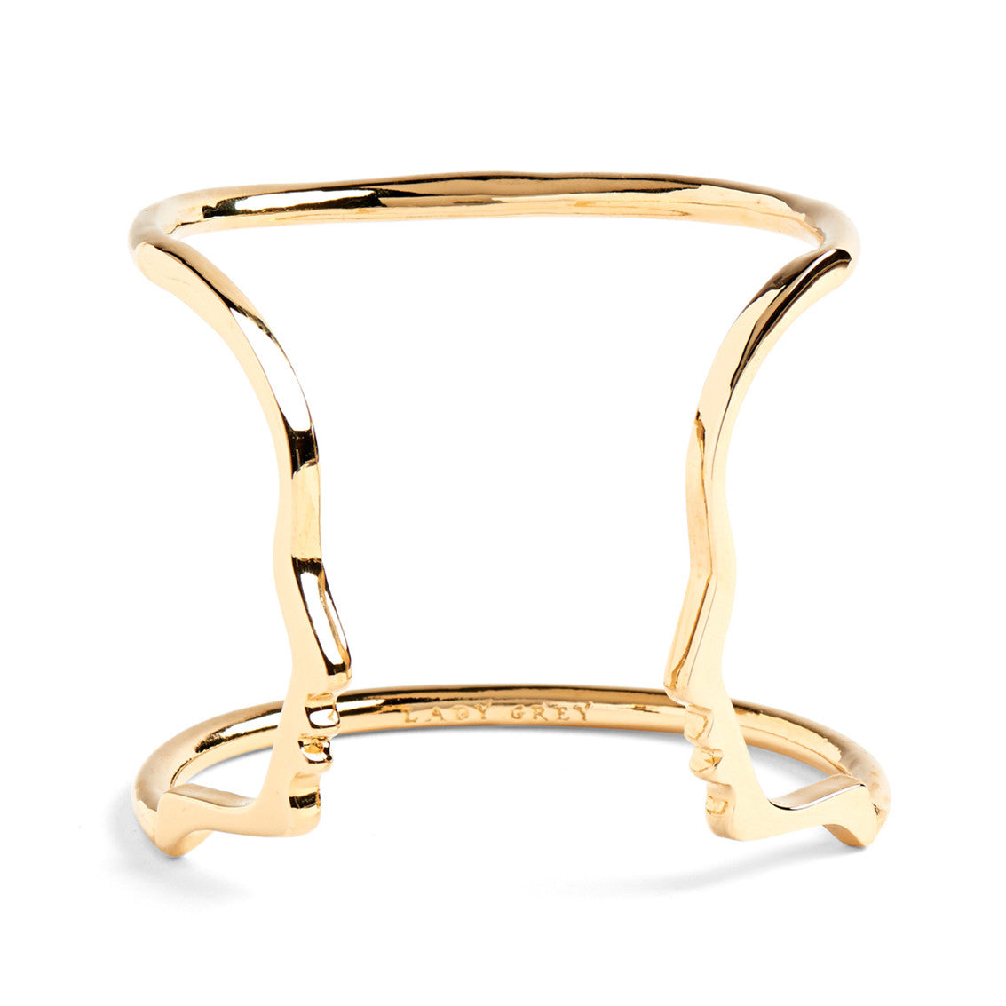 Lady Grey Jewelry Silhouette Cuff in Gold