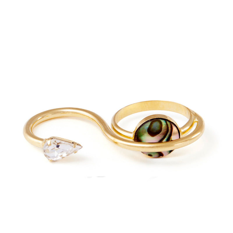 Lady Grey Jewelry Torsion Ring in Gold