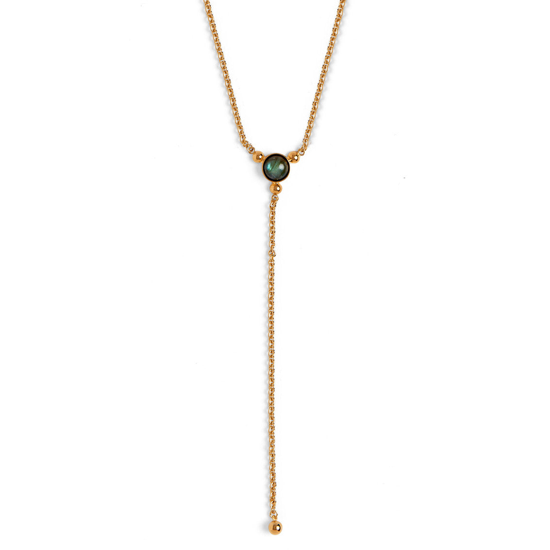 Lady Grey Trinity Lariat in Gold