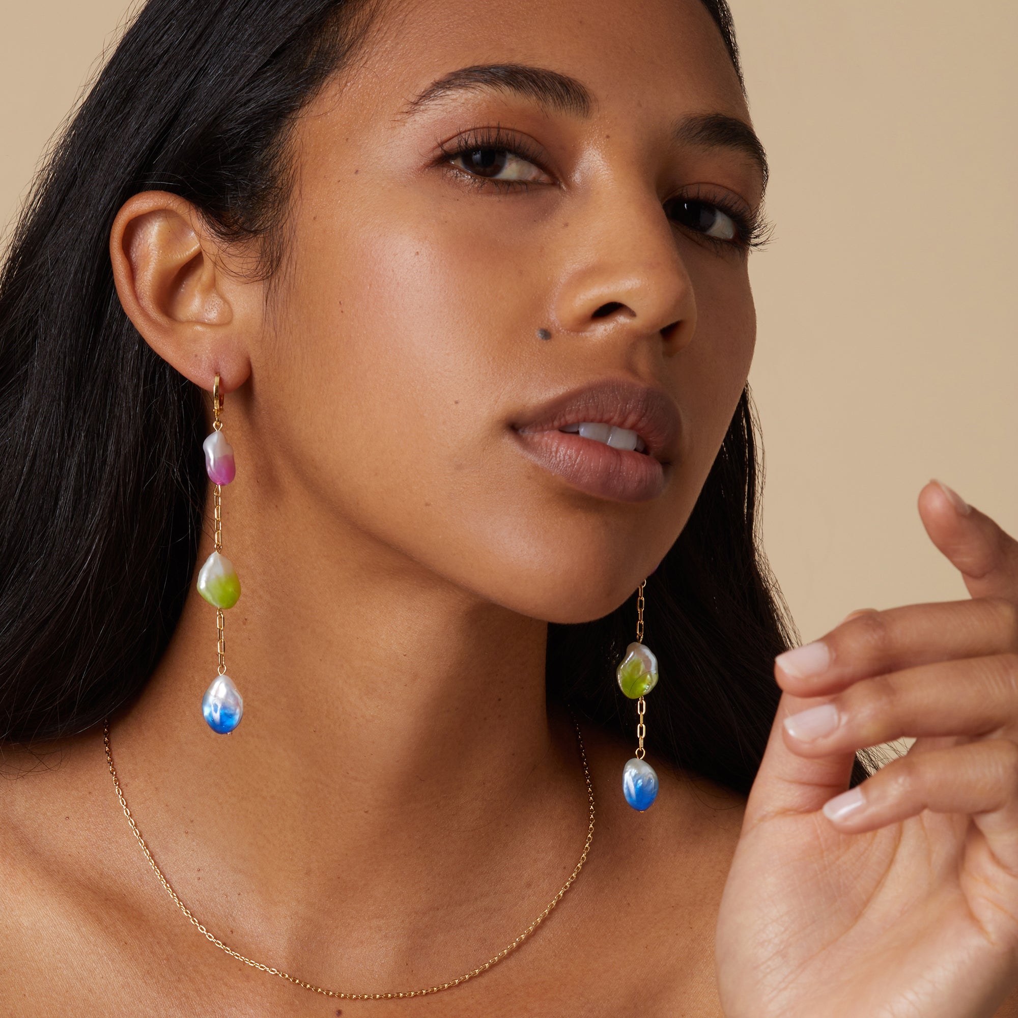 Lady Grey Molly Earrings in Gold