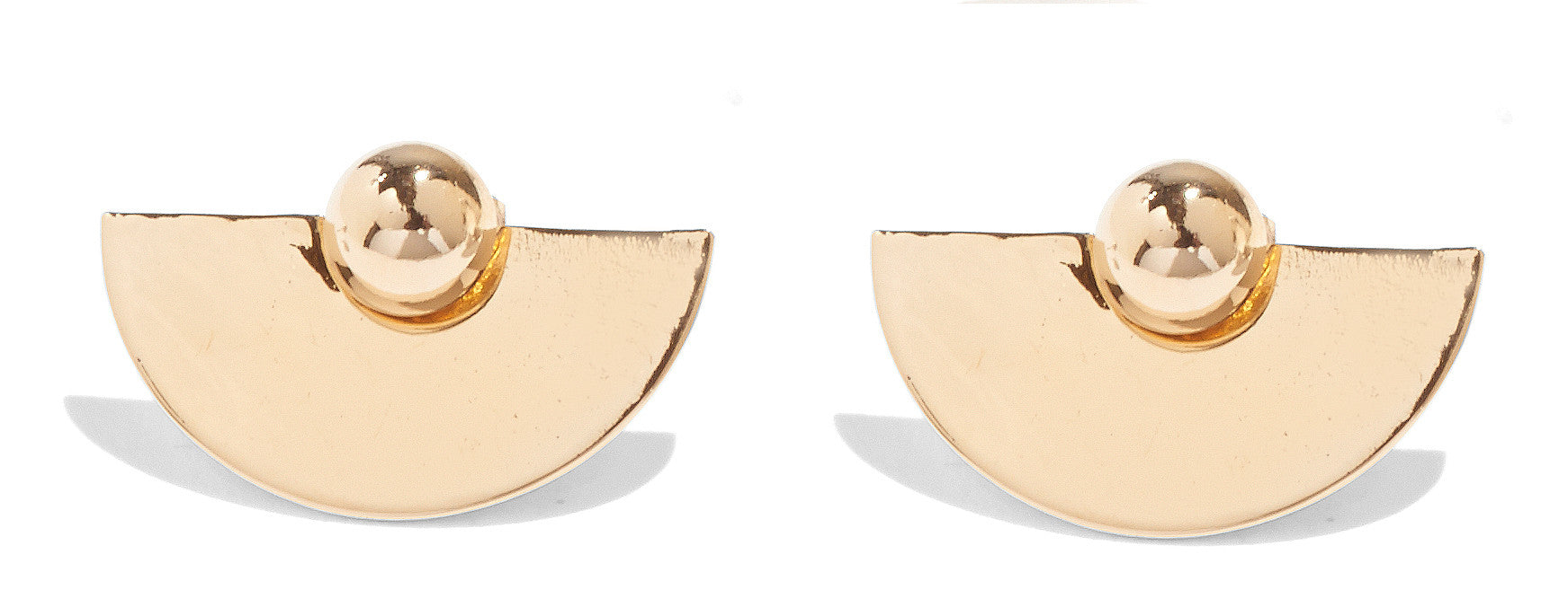 Eclipse Ear Jacket in Gold