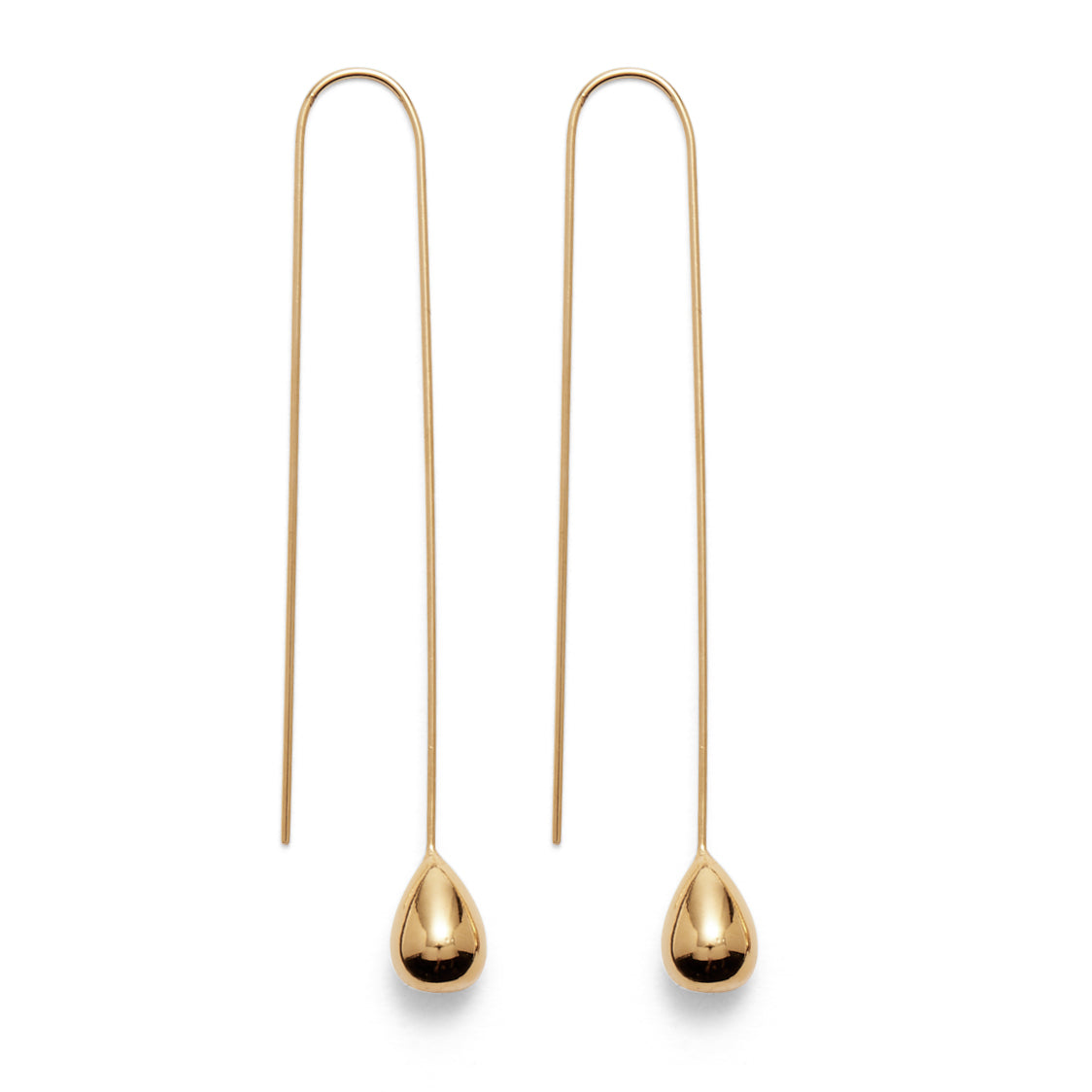 Lady Grey Jewelry Drop Earrings in Gold
