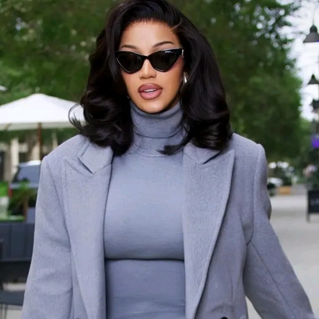 Cardi B wears our Demi Earrings