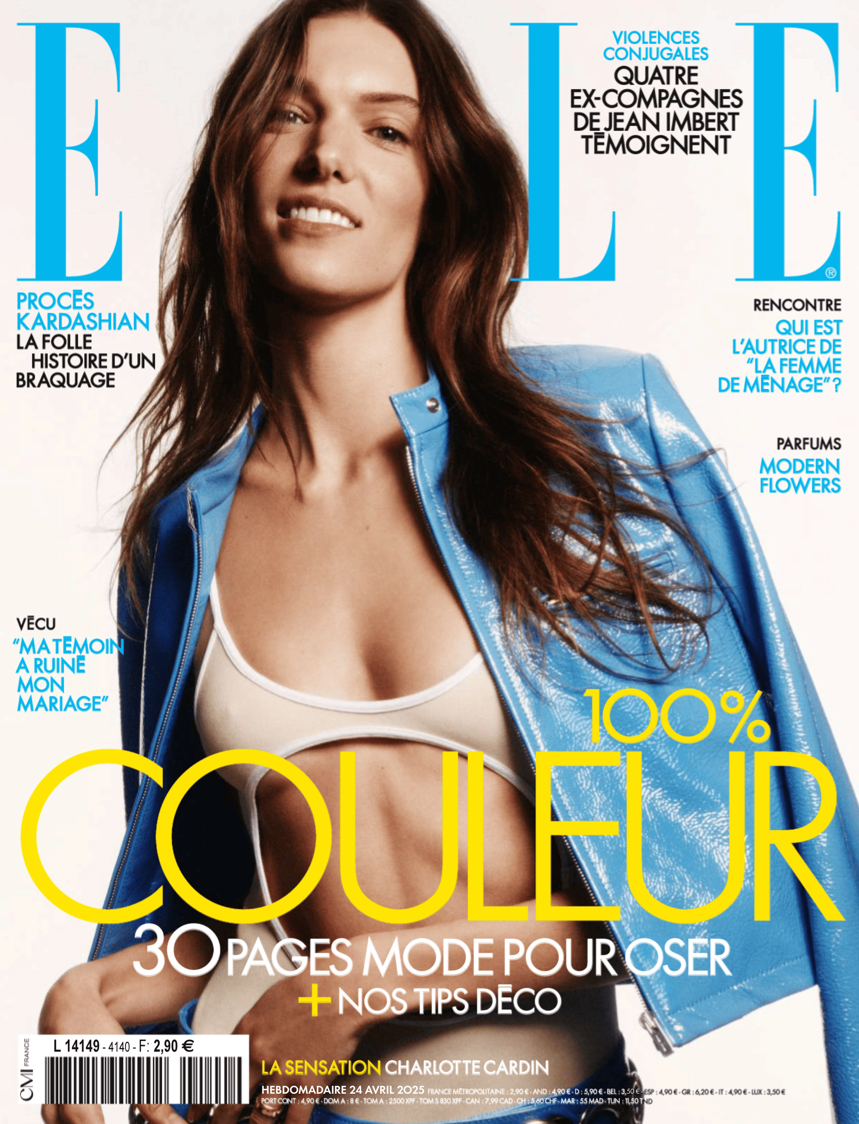 Lady Grey Featured in ELLE France, April 2025