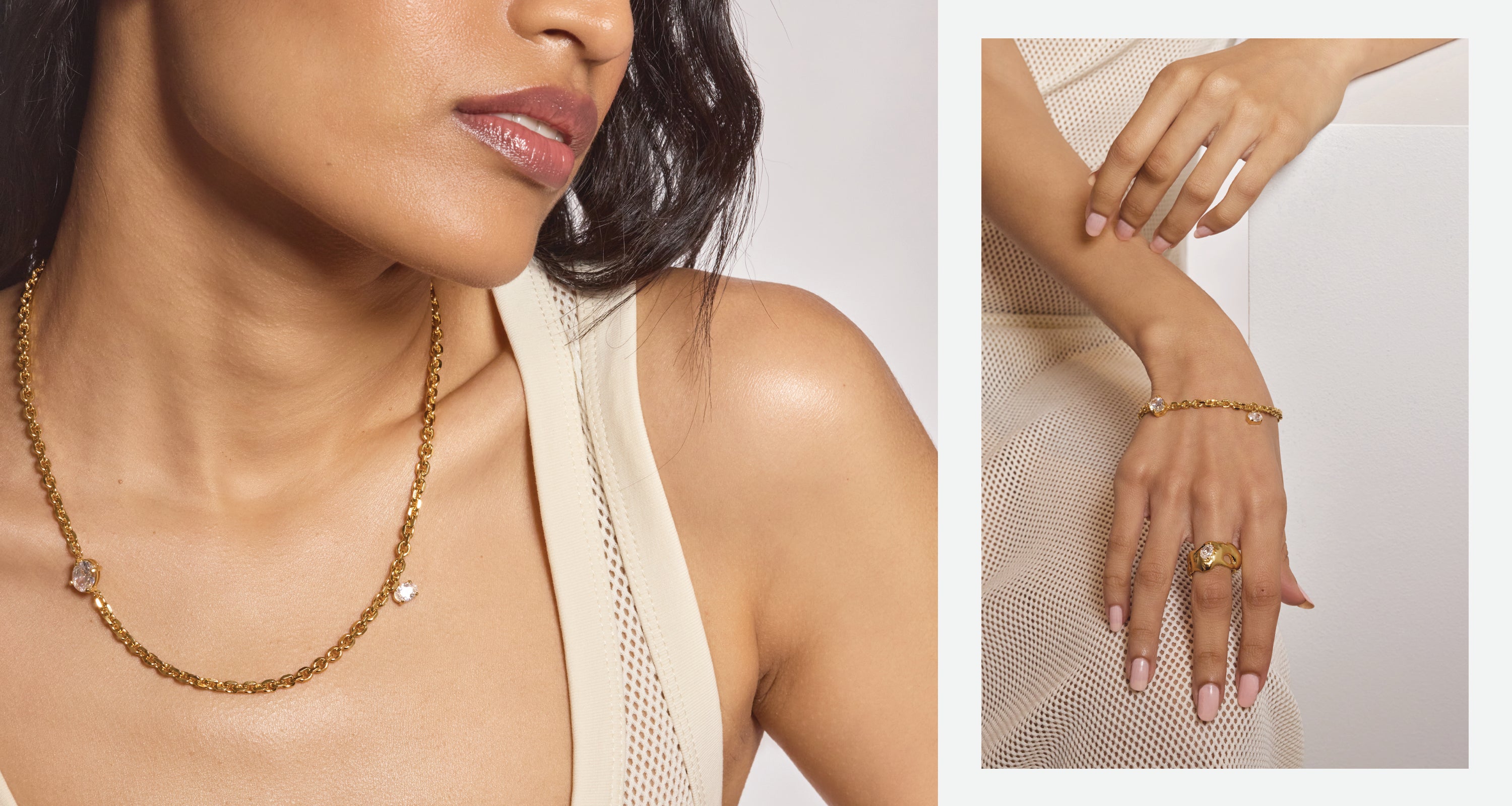 ドゥーズィエムクラス LADY GREY/レディ グレー チェーンネックレス