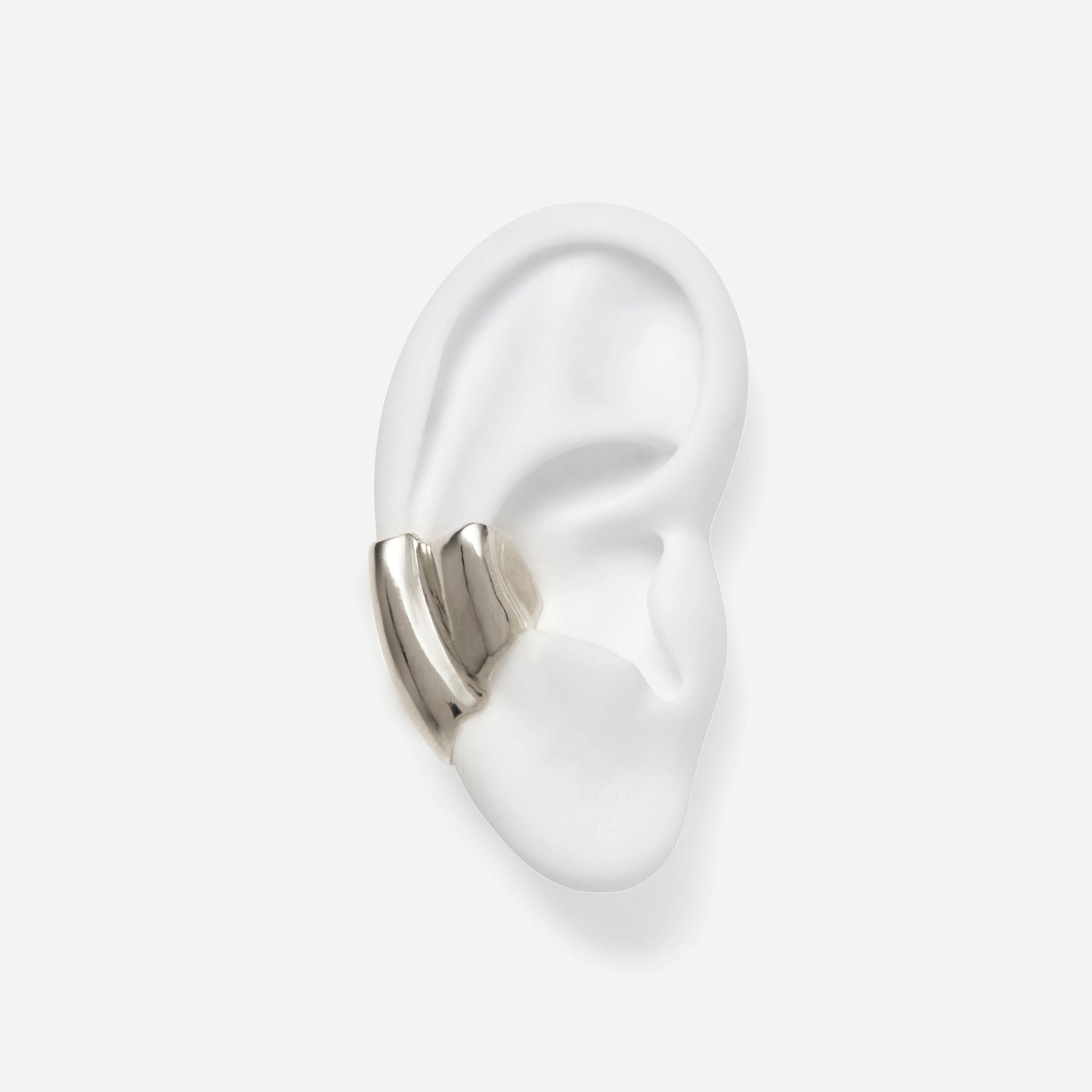 Conch Ear Cuff in Silver