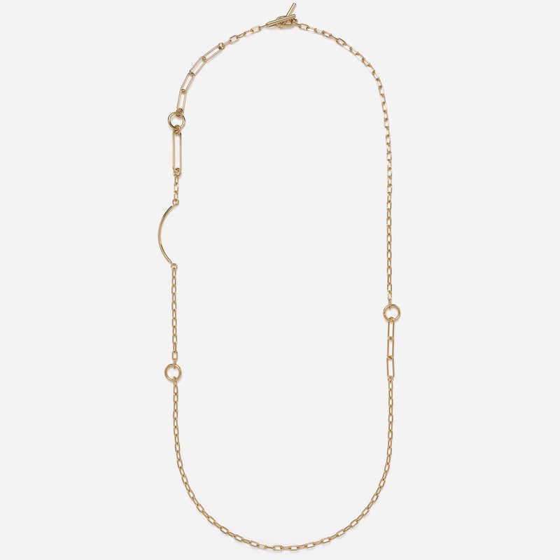 4 Way Necklace in Gold