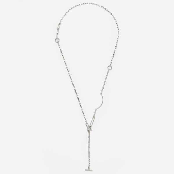 4 Way Necklace in Silver