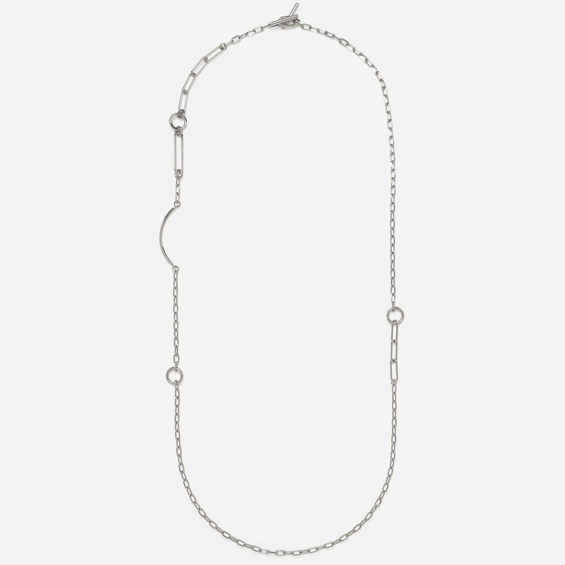 4 Way Necklace in Silver