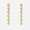 Gold Ball Chain Earrings