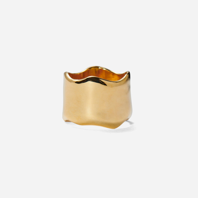 Lady Grey Dune Ring in Gold