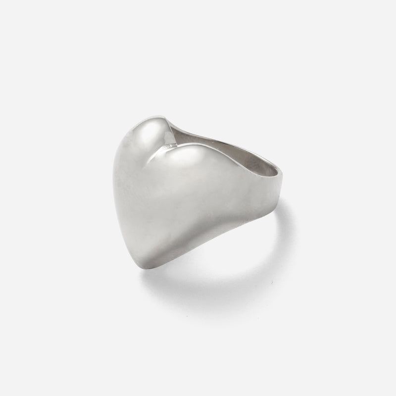 Heart Ring in Silver