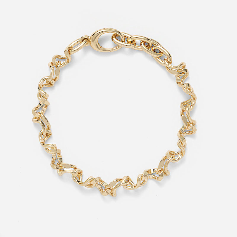 Kink Bracelet in Gold