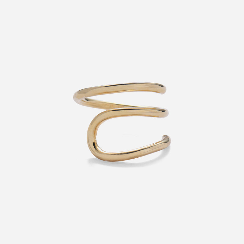 Coil Ring in Gold