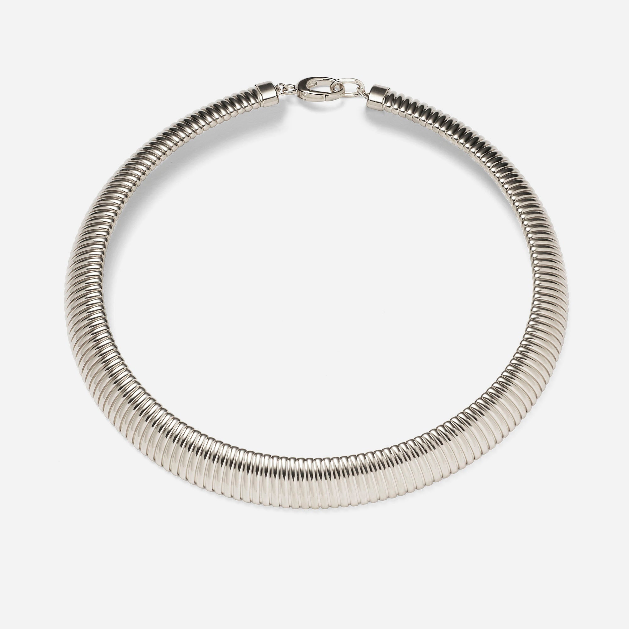 Ophidia Necklace in Silver