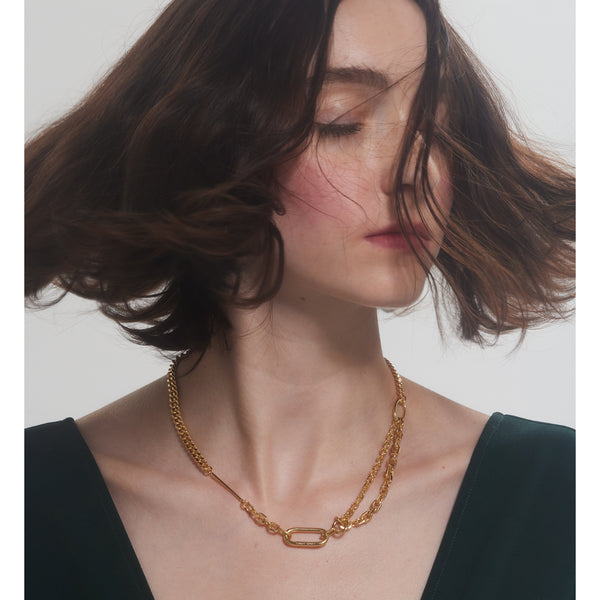 Maisie Necklace in Gold