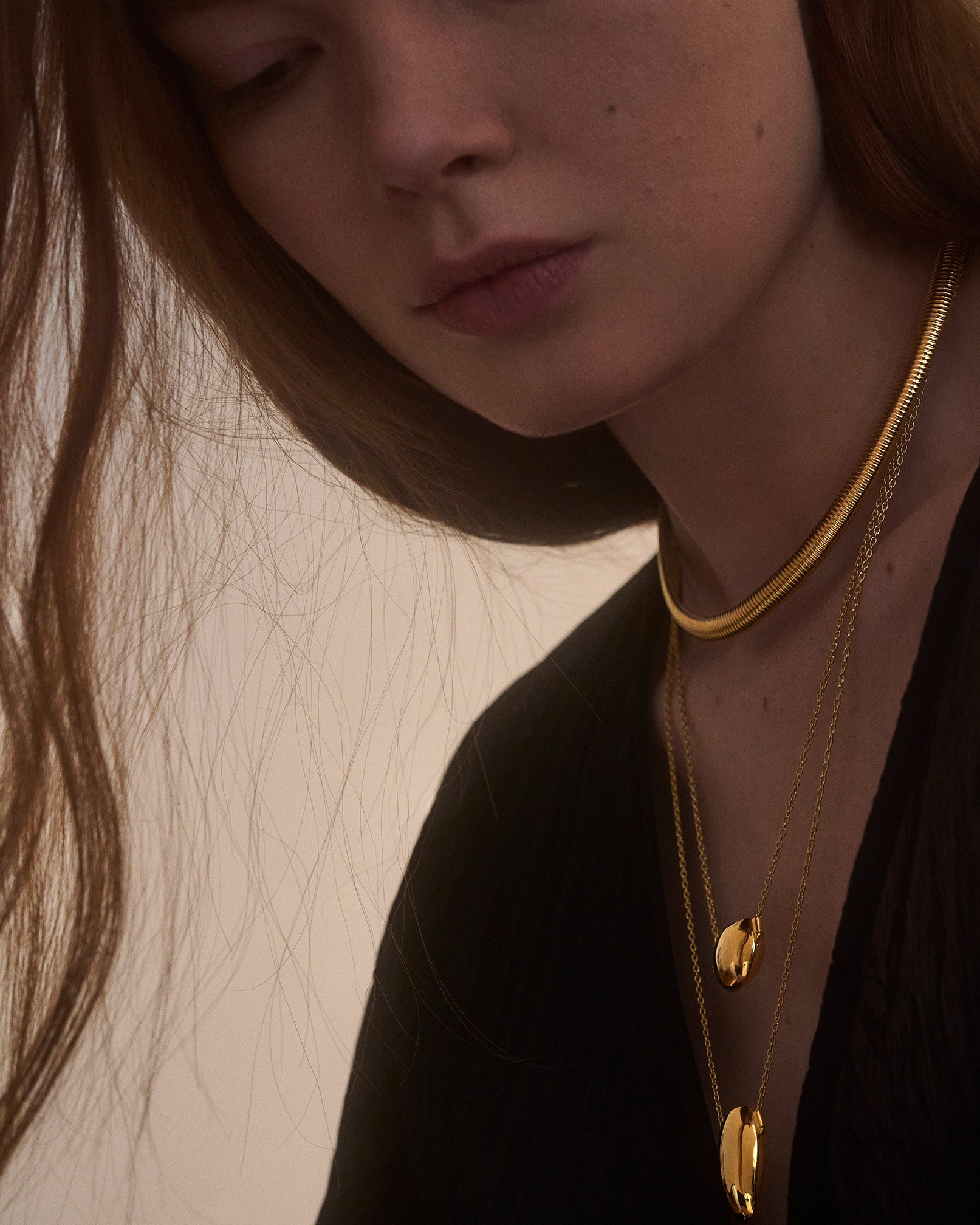 Ikon Necklace in Gold