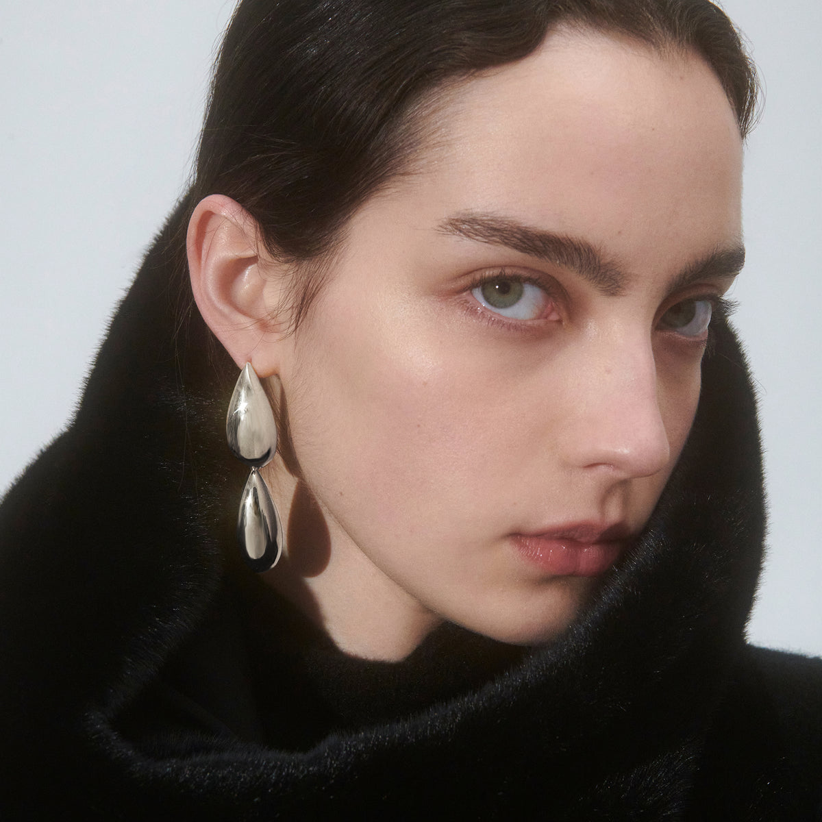 Celia Earrings in Silver