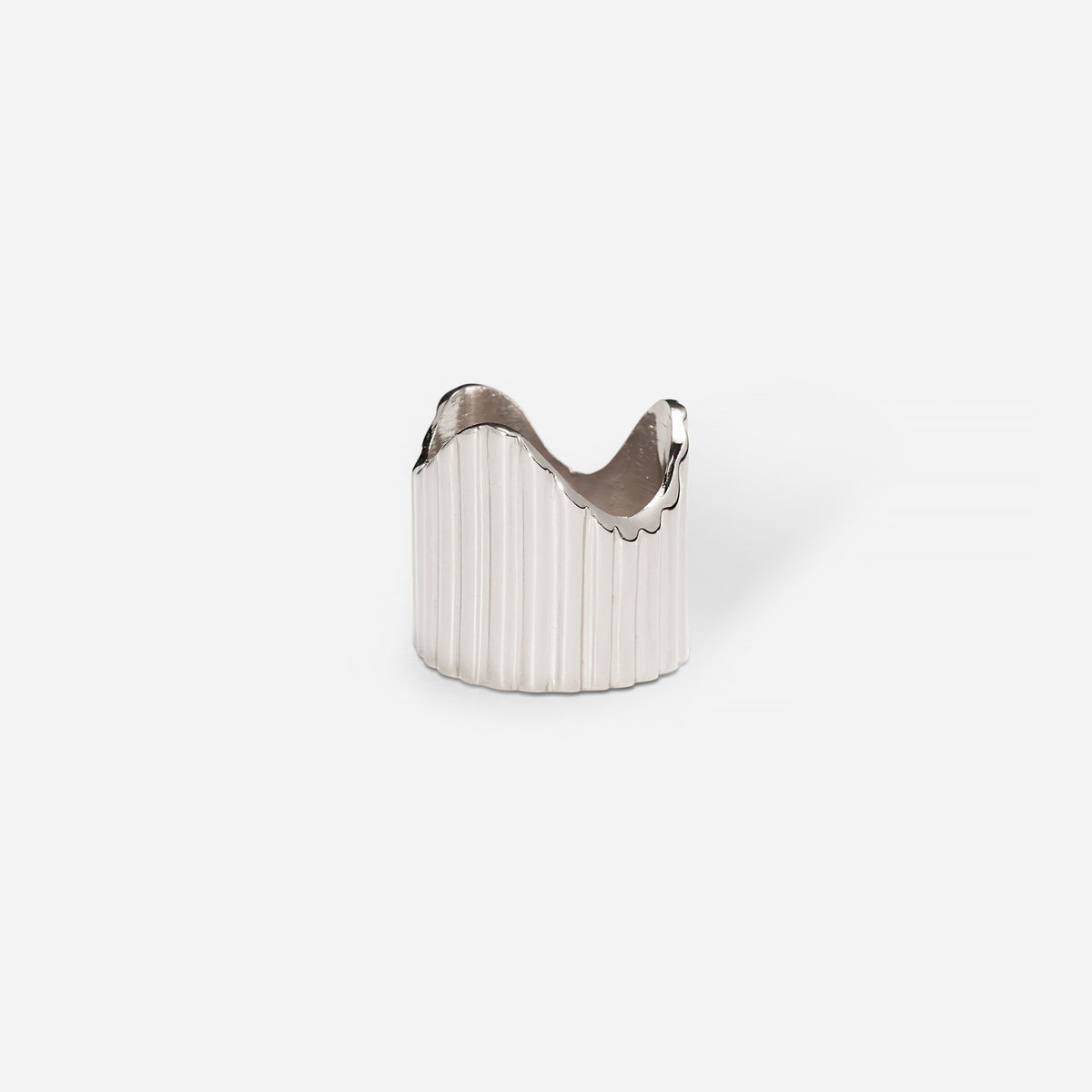 Column Ring in Silver