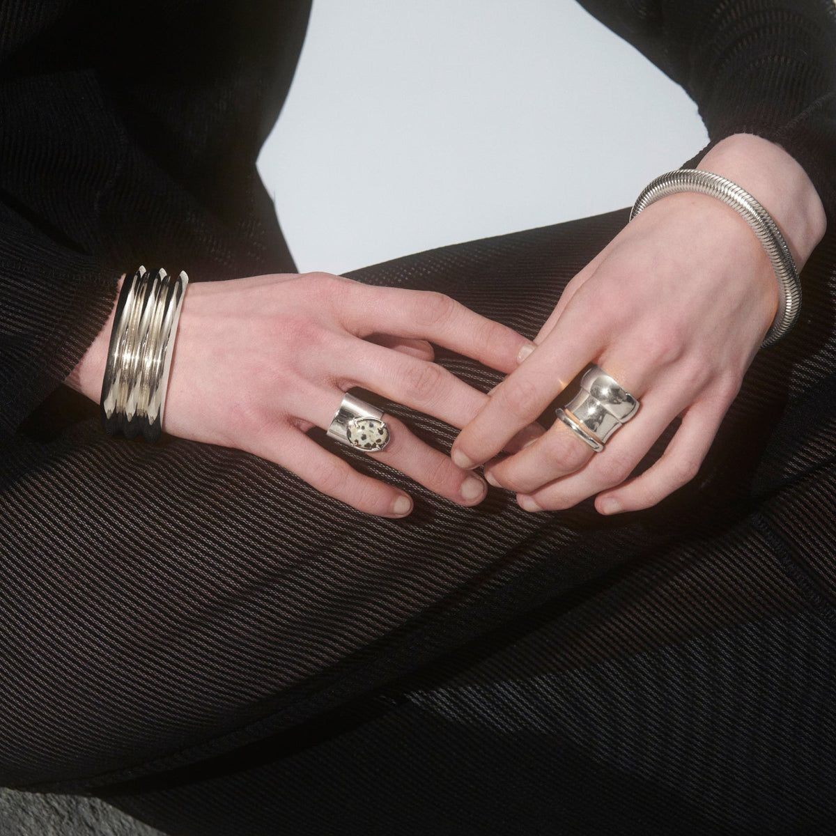 Ouro Bracelet in Silver