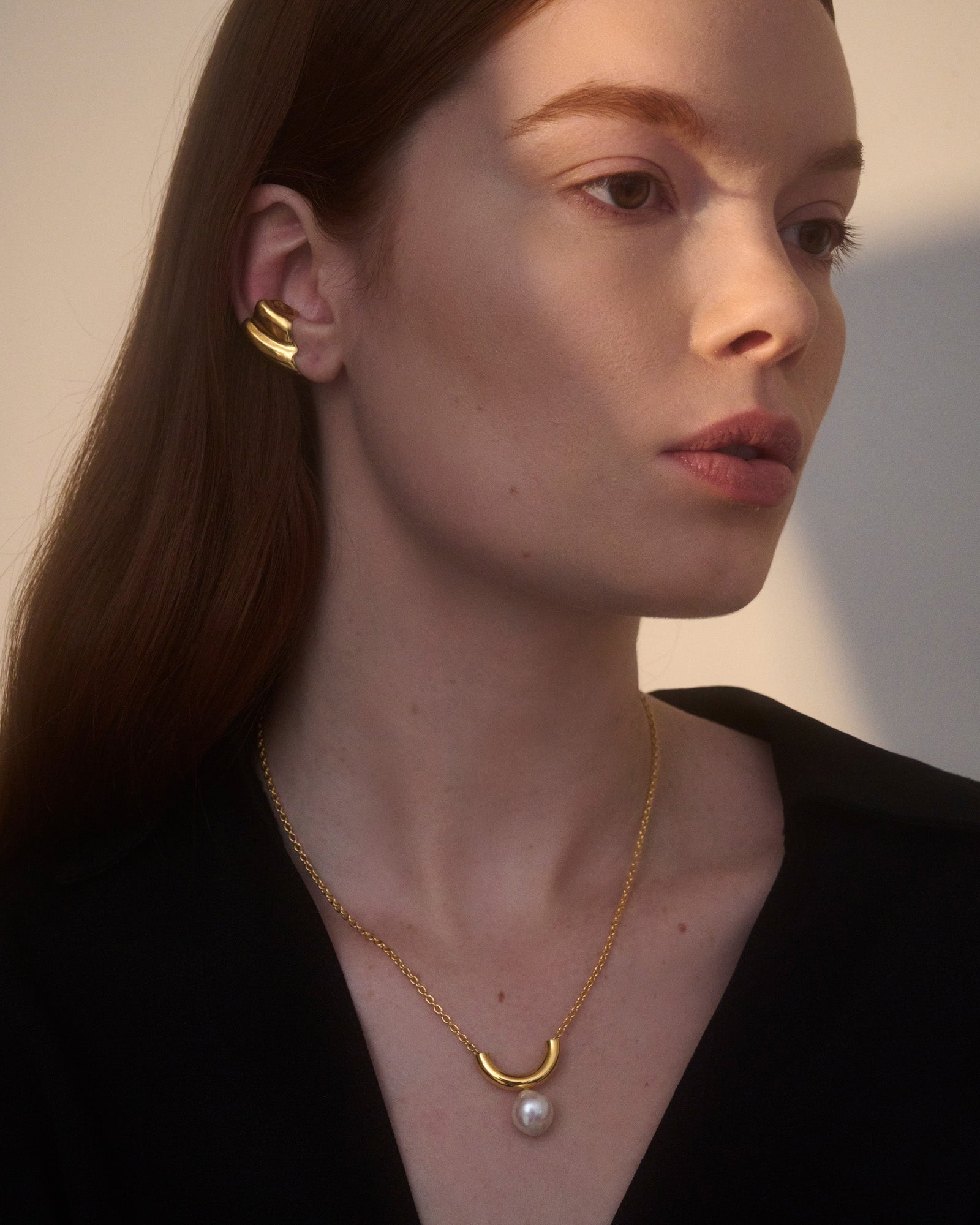 Isla Necklace in Gold