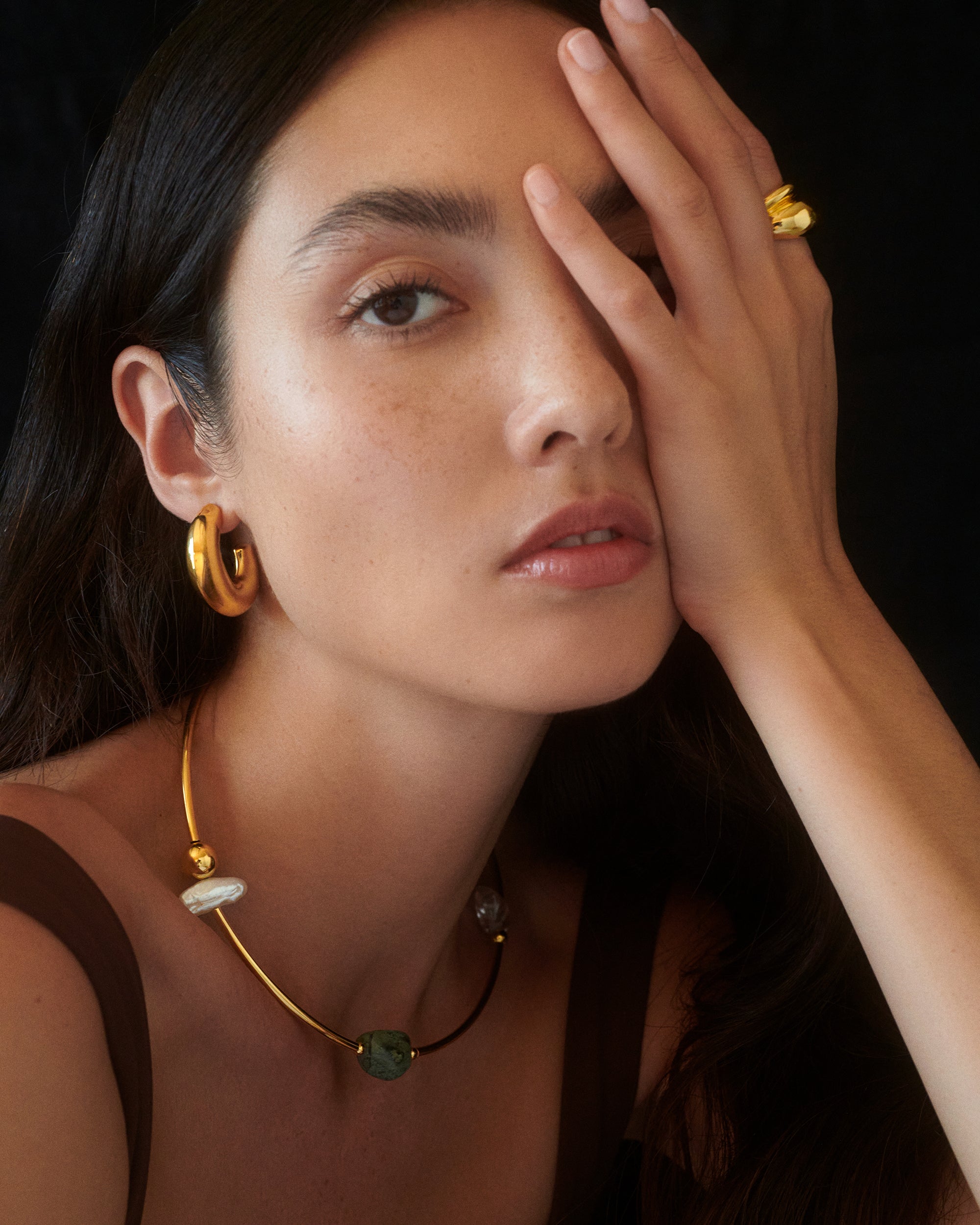 Kaia Necklace in Gold