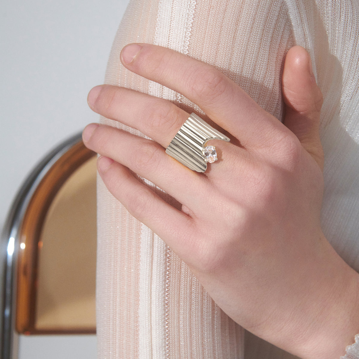 Linea Ring in Silver