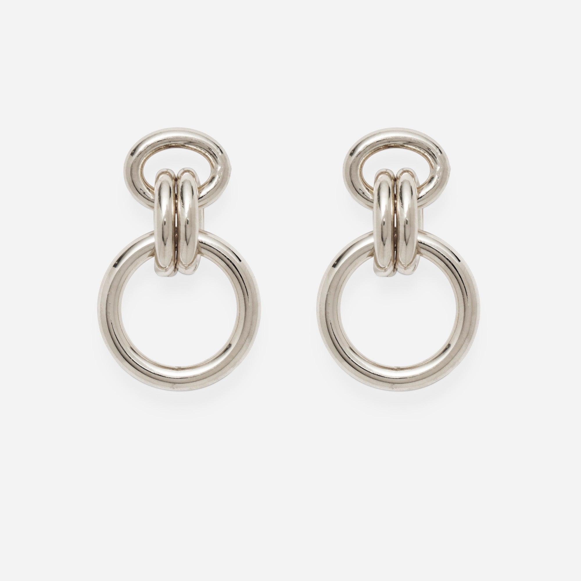 Mina Earrings in Silver