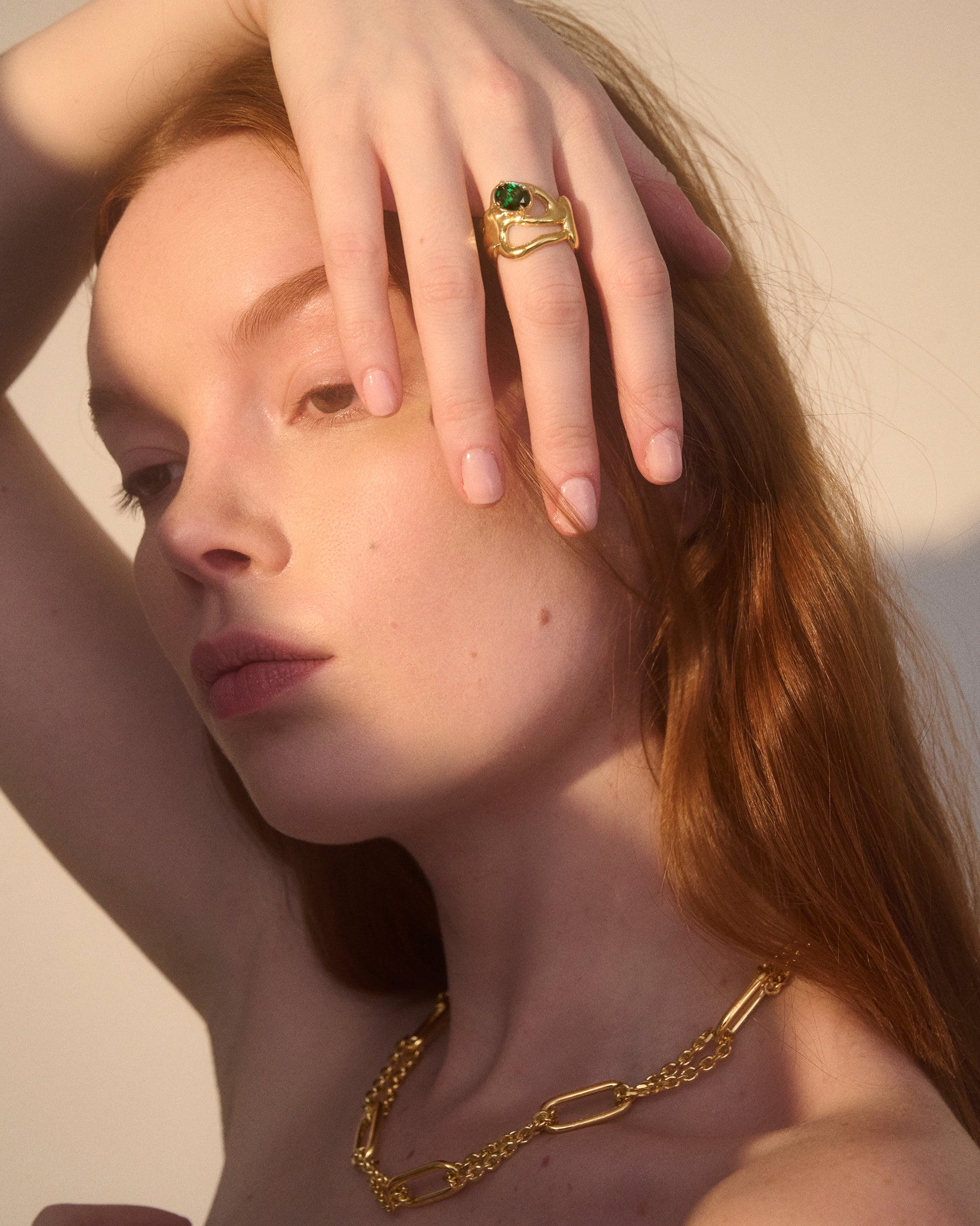 Naomi Necklace in Gold