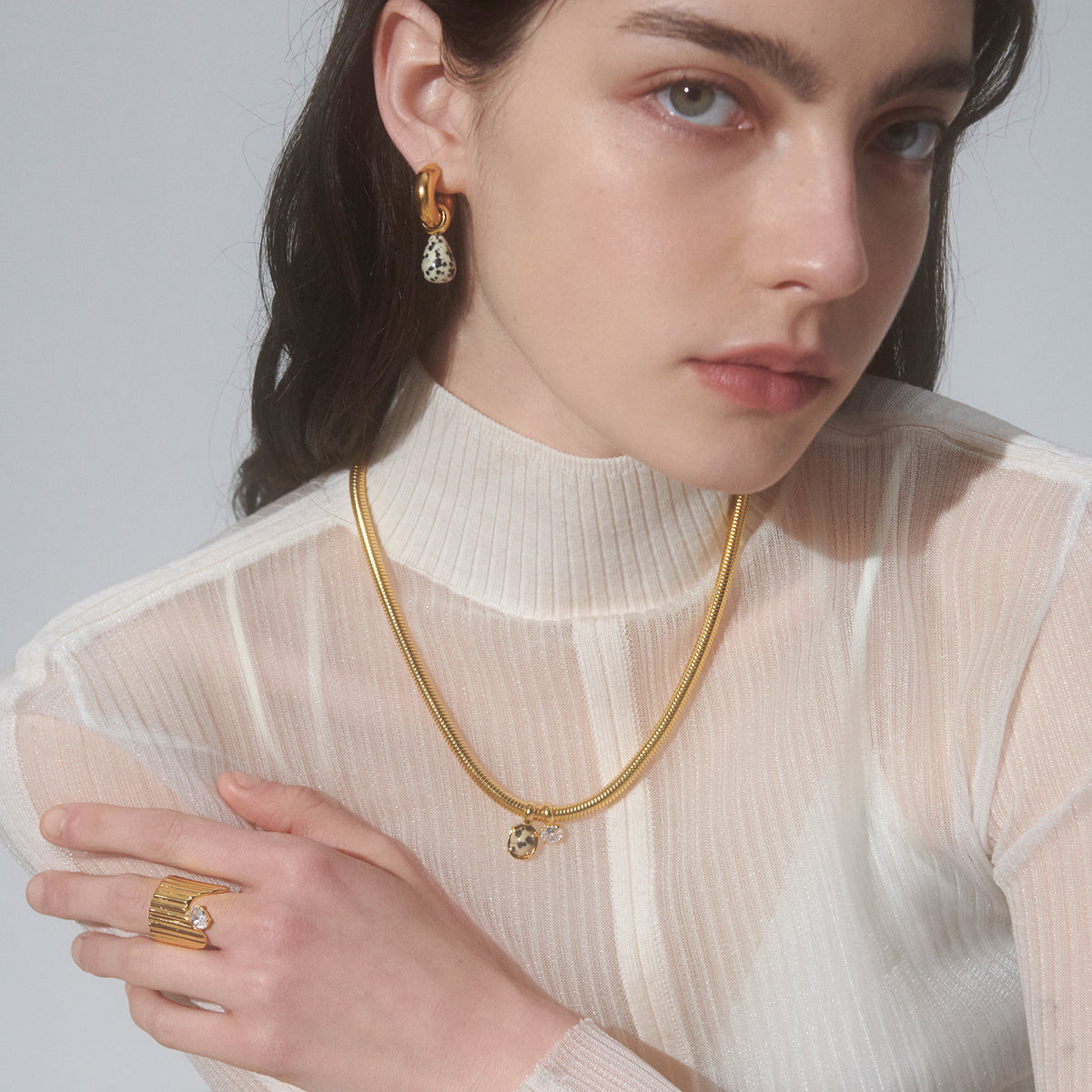 Linea Ring in Gold