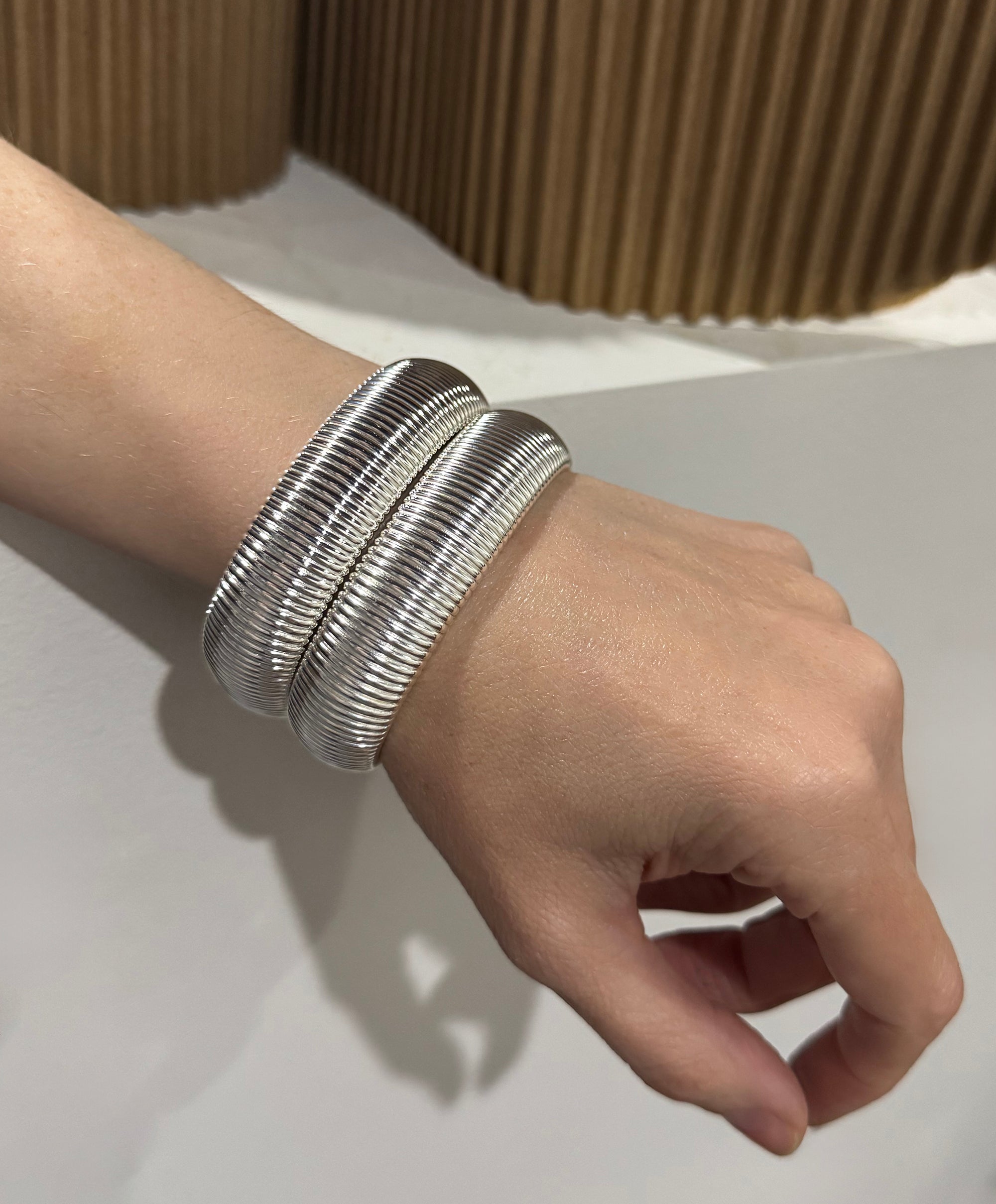 Ophidia Bracelets in Silver