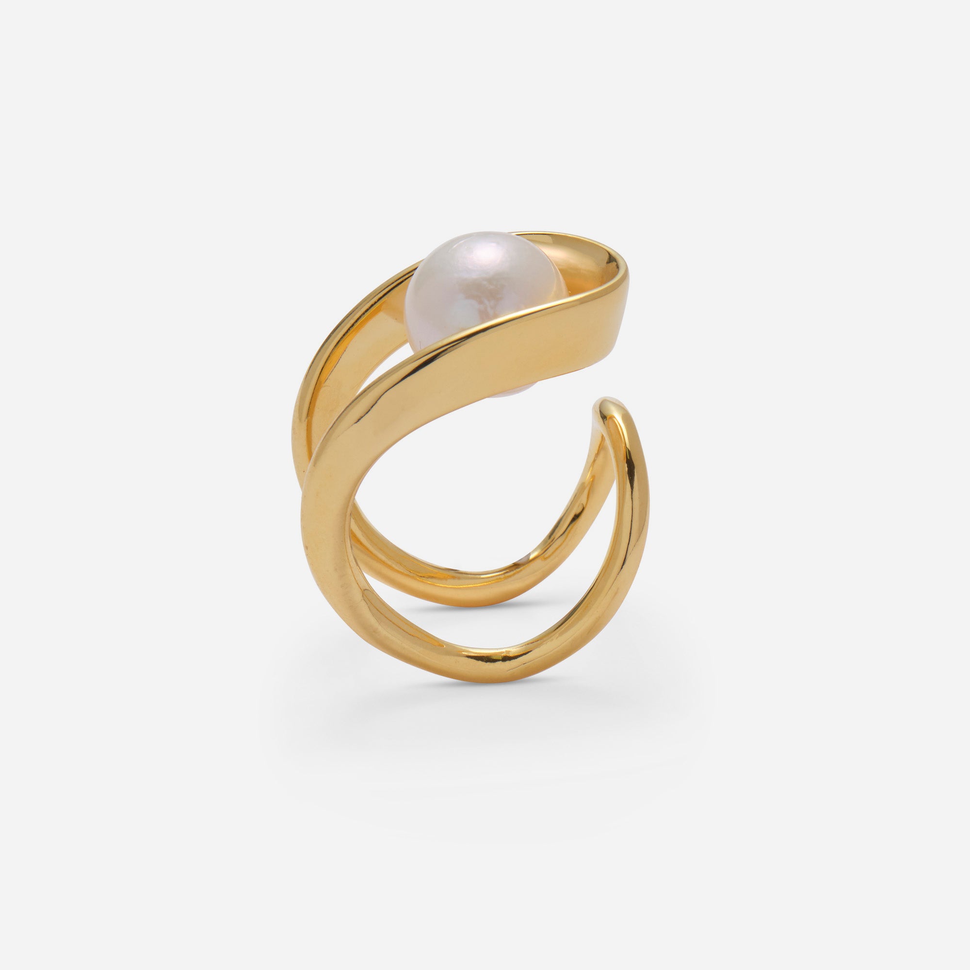 Pearl Raya Ring in Gold