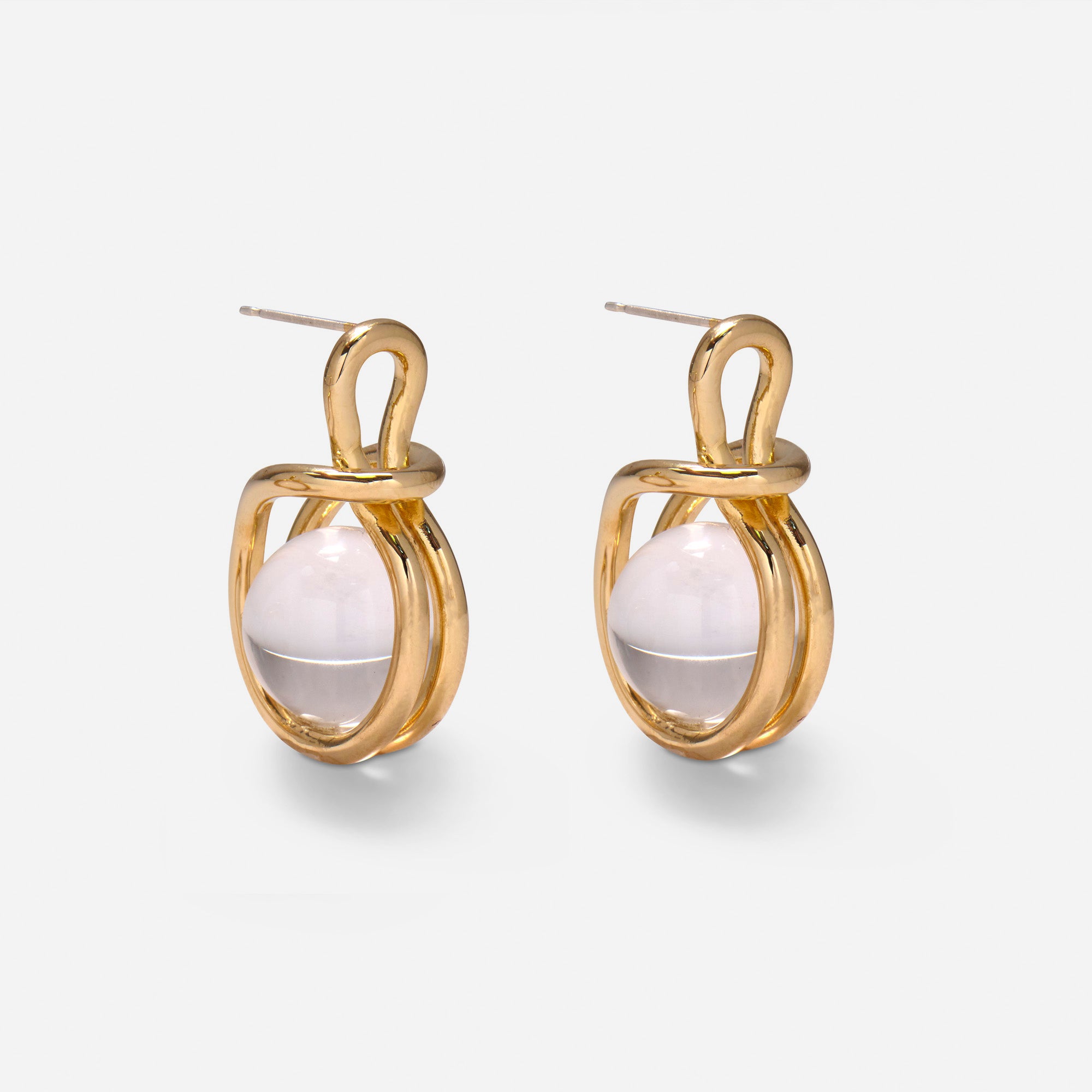 Sling Earrings in Gold