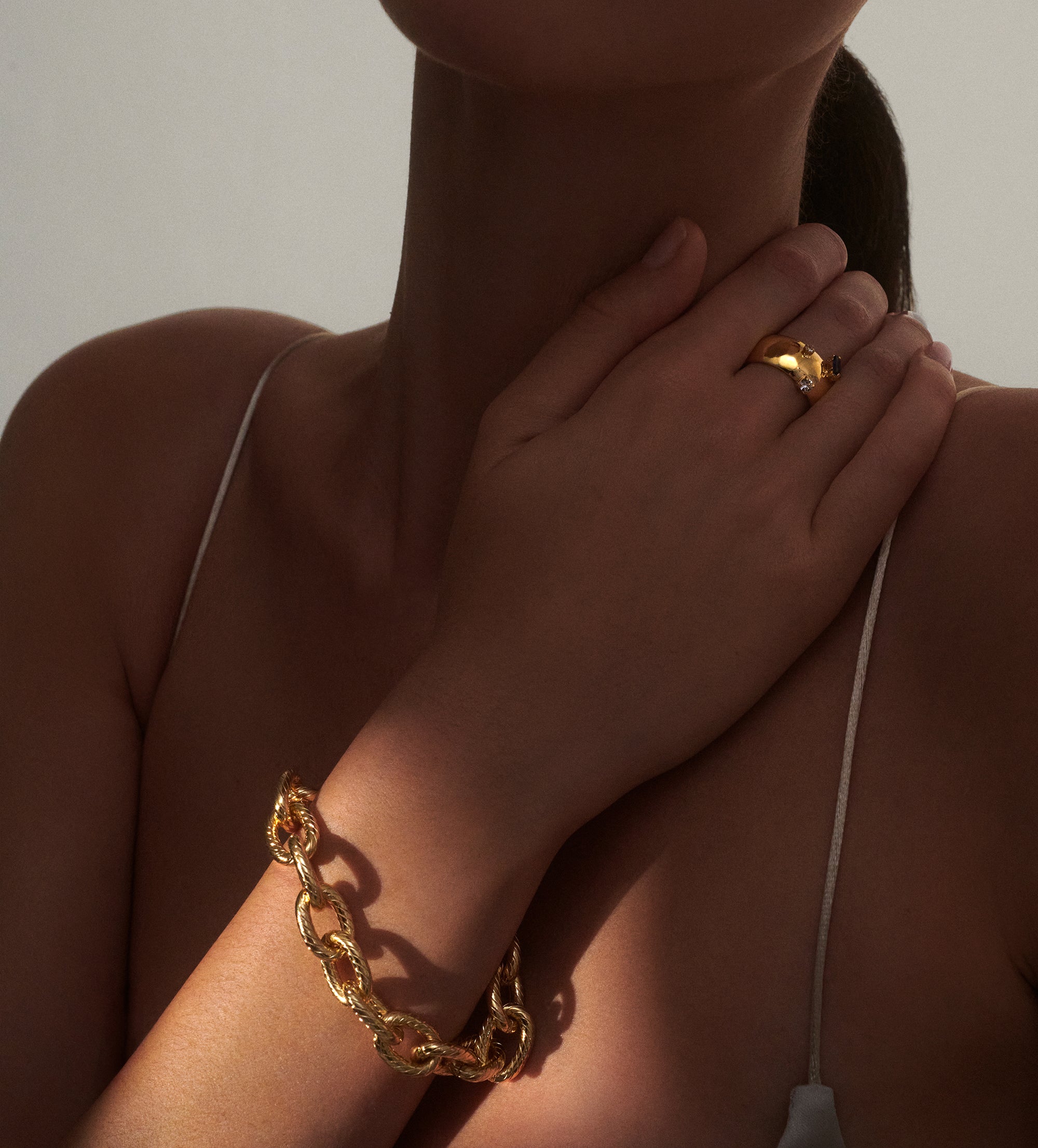 Tex Bracelet in Gold
