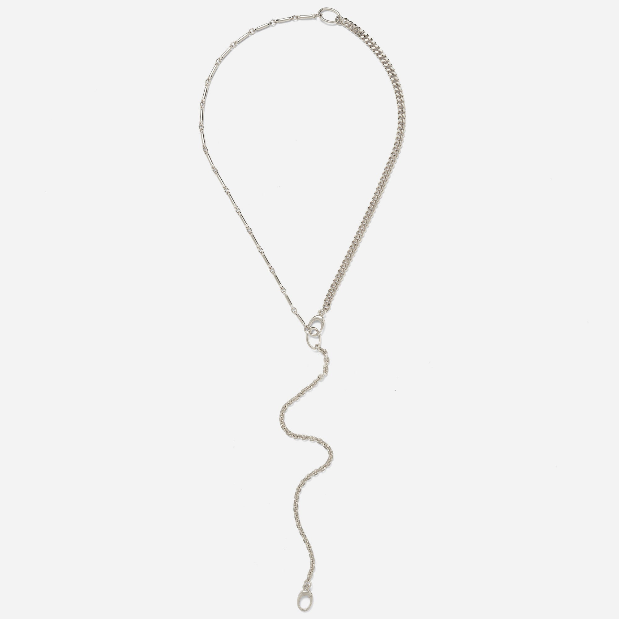 Triplet Necklace in Silver