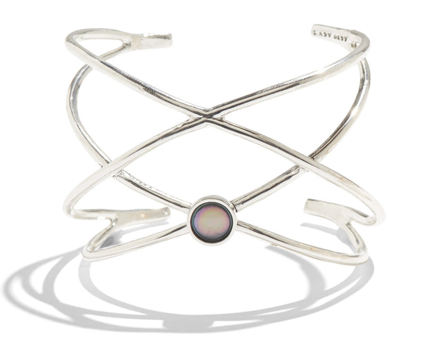 Lady Grey Jewelry Aurora Cuff Silver