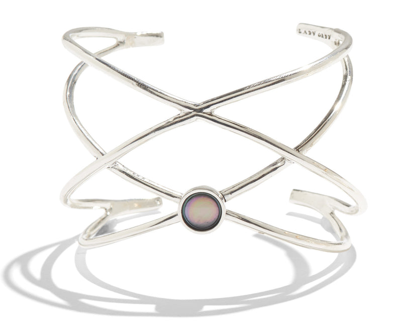 Lady Grey Jewelry Aurora Cuff Silver